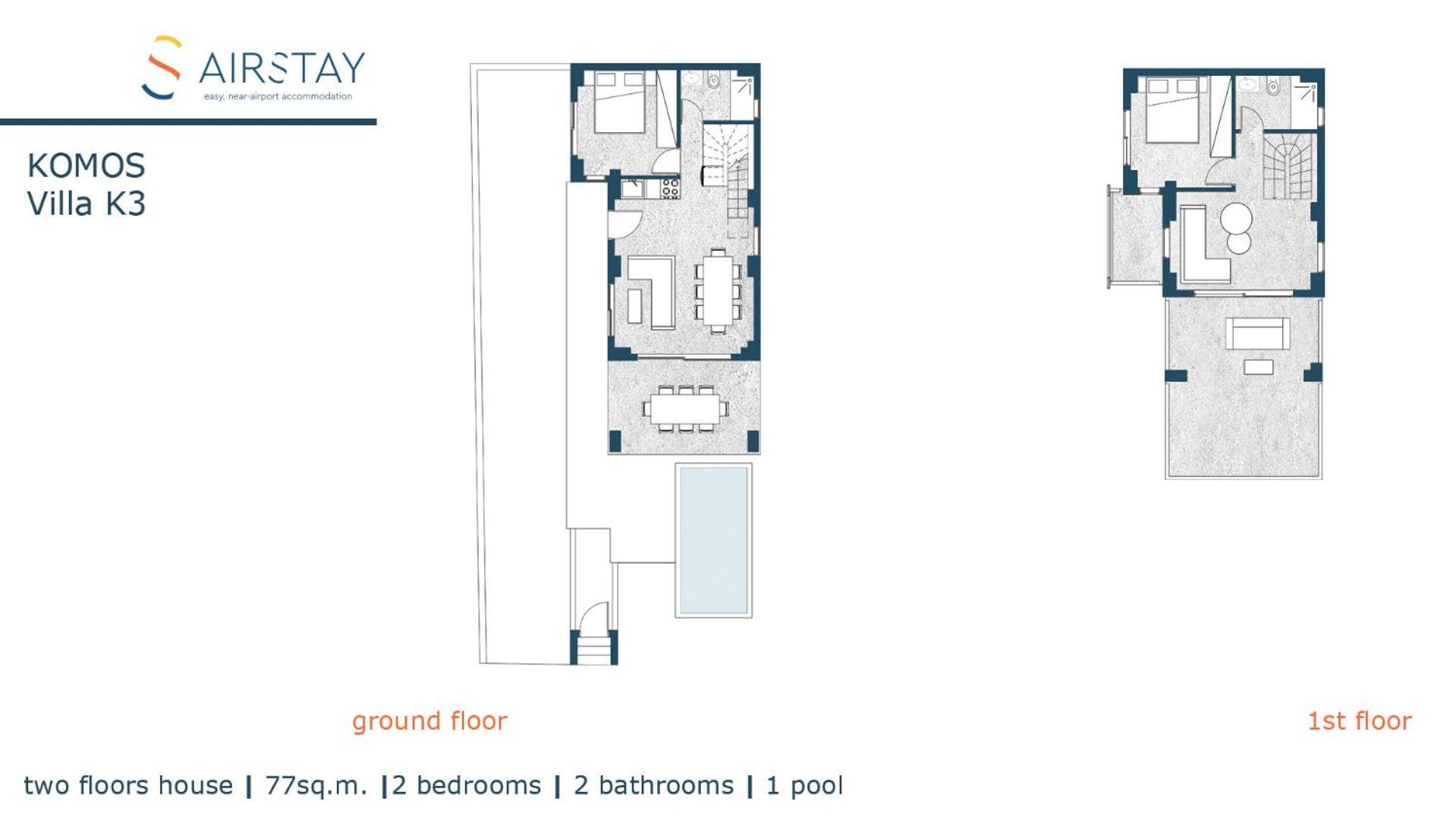 Komos Villas Airport By Airstay Artemida  Esterno foto